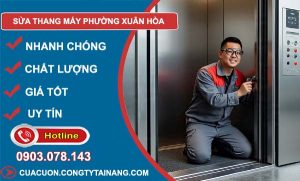 sửa thang máy phường xuân hòa