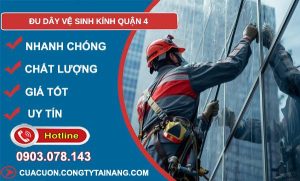 đu dây vệ sinh kính quận 4