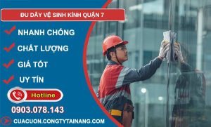 đu dây vệ sinh kính quận 7
