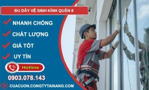 đu dây vệ sinh kính quận 8