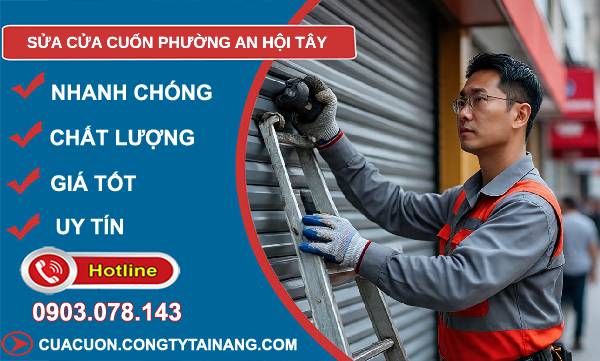 sửa cửa cuốn phường an hội tây giá rẻ