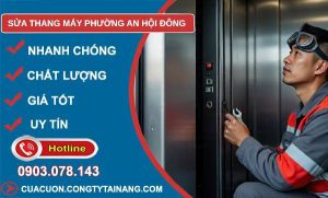 sửa thang máy phường an hội đông giá rẻ