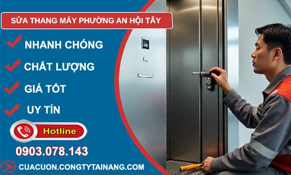 sửa thang máy phường an hội tây