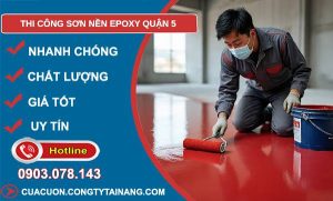 thi công sơn nền epoxy quận 5