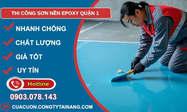 thi công sơn nền epoxy quận 1 uy tín