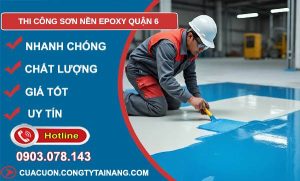 thi công sơn nền epoxy quận 6