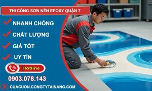 thi công sơn nền epoxy quận 7 giá rẻ