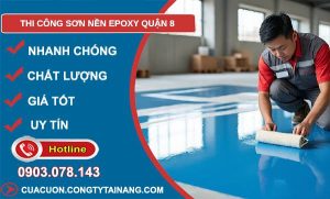 thi công sơn nền epoxy quận 8