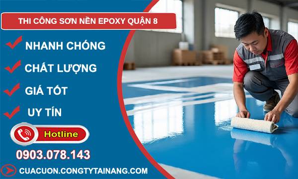 thi công sơn nền epoxy quận 8