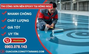 thi công sơn nền epoxy tại hồng ngự uy tín
