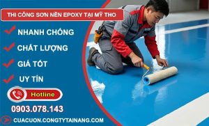 thi công sơn nền epoxy tại mỹ tho giá rẻ