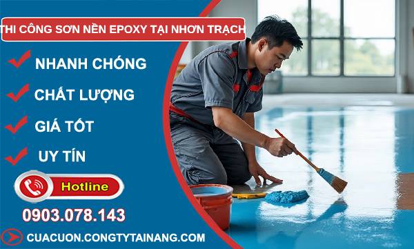 thi công sơn nền epoxy tại sóc trăng uy tín