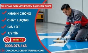 thi công sơn nền epoxy tại phan thiết giá rẻ