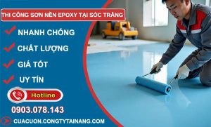 thi công sơn nền epoxy tại sóc trăng uy tín