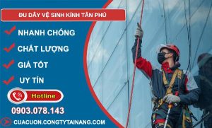 đu dây vệ sinh kính tân phú