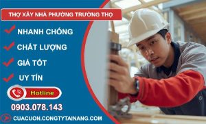 thợ xây nhà phường trường thọ giá rẻ