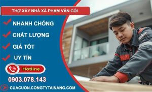 thợ xây nhà xã phạm văn cội giá rẻ
