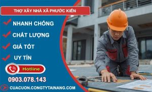 thợ xây nhà xã phước kiển giá rẻ