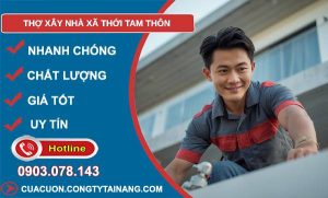 thợ xây nhà xã thới tam thôn