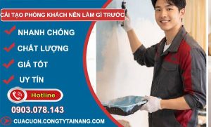 cải tạo phòng khách nên làm gì trước tìm hiểu