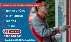 làm sao xin phép sửa chữa nhà nhanh chóng