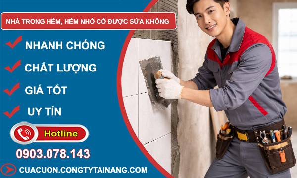 nhà trong hẻm hẻm nhỏ có sửa đuọc không giải thích