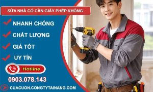 sửa nhà có cần giấy phép không tại sao