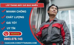 lắp thang máy giá bao nhiêu