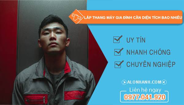 lắp thang máy gia đình cần diện tích bao nhiêu tìm hiểu