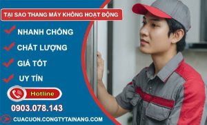 tại sao thang máy không hoạt động