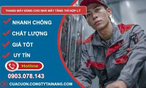 thang máy dùng cho nhà máy tầng thì hợp lý tại sao