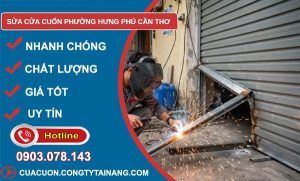 Sửa cửa cuốn Hưng Phú