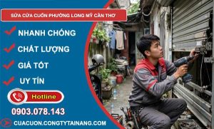 Sửa cửa cuốn Long Mỹ