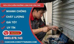 Sửa cửa cuốn Long Phú