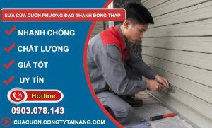 Sửa cửa cuốn phường Đạo Thạnh Đồng Tháp