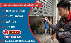 Sửa cửa cuốn phường Mỹ Quới