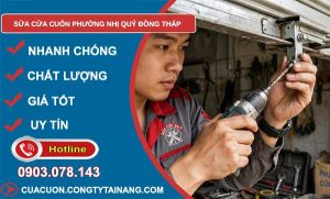Sửa cửa cuốn phường Nhị Quý Đồng Tháp uy tín