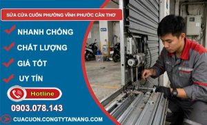 Sửa cửa cuốn phường Vĩnh Phước