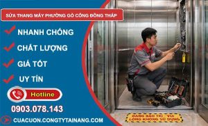 Sửa thang máy phường Gò Công Đồng Tháp uy tín