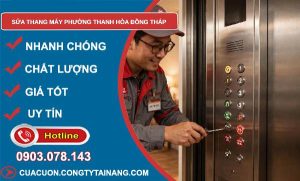 Sửa thang máy phường Thanh Hòa Đồng Tháp