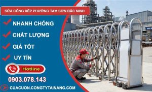 sửa cổng xếp Tam Sơn Bắc Ninh
