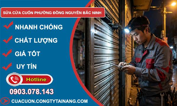 sửa cửa cuốn Đồng Nguyên