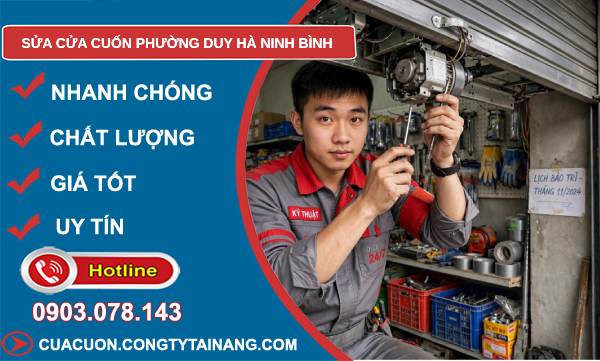 sửa cửa cuốn Duy Hà