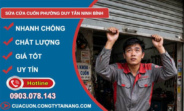 sửa cửa cuốn Duy Tân
