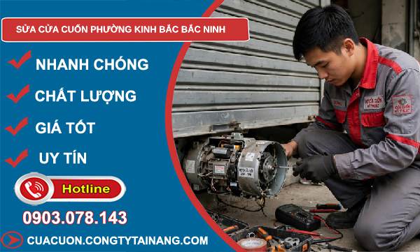 sửa cửa cuốn Kinh Bắc