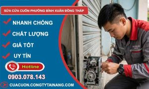 sửa cửa cuốn phường Bình Xuân Đồng Tháp