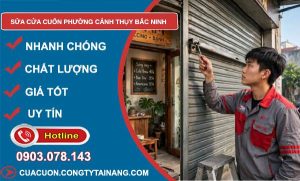 sửa cửa cuốn phường Cảnh Thụy