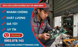 sửa cửa cuốn phường Duy Hà