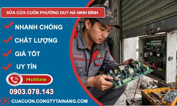 sửa cửa cuốn phường Duy Hà
