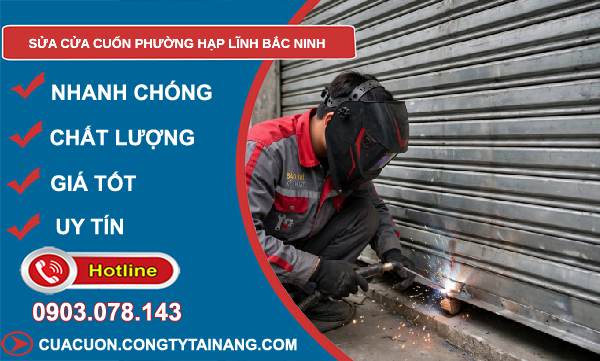 sửa cửa cuốn phường Hạp Lĩnh Bắc Ninh